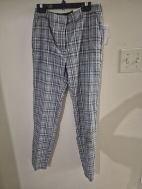 cleo Gray Plaid Size 0 Dress Pants